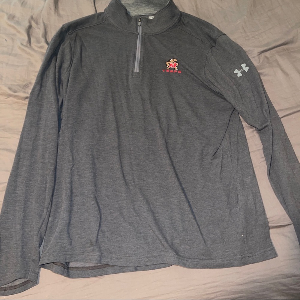 Men’s Maryland terrapins coldgear medium 1/4 zip